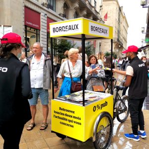 QualityStreetMarketing -C003- Bordeaux - velo - hors media - communication ooh - marketing événementiel - animation - promotion